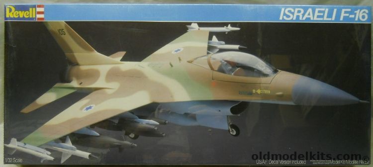 Revell 1/32 Israeli F-16 - With USAF or Israeli Markings, 4720 plastic model kit